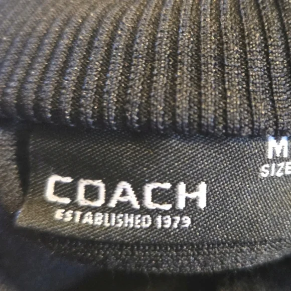 Coach Midnight Ribbed Knit Top - Picture 4 of 7